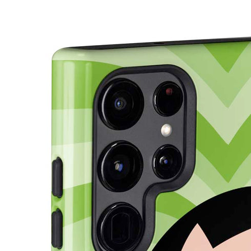 Cartoon Network Powerpuff Girls Buttercup Green Hearts Galaxy S25 Ultra Impact Case